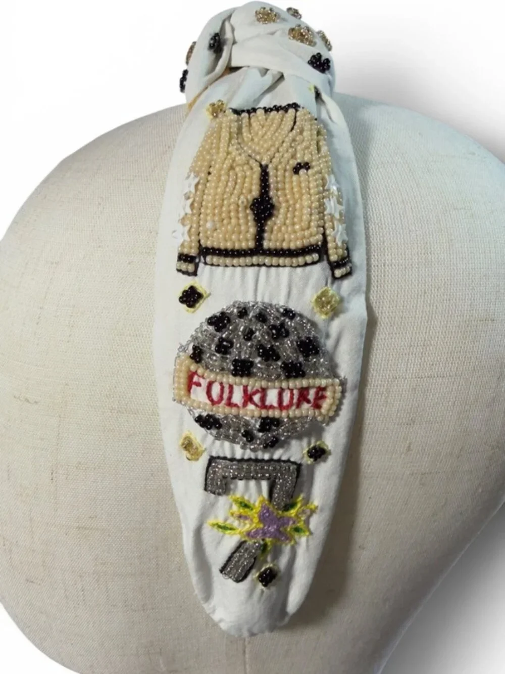 Taylor Swift Folklore Beaded Headband New